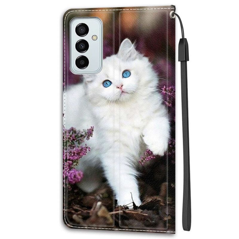 Κάλυμμα Samsung Galaxy M23 5G με κορδονι Θαυμαστής Των Thong Cats