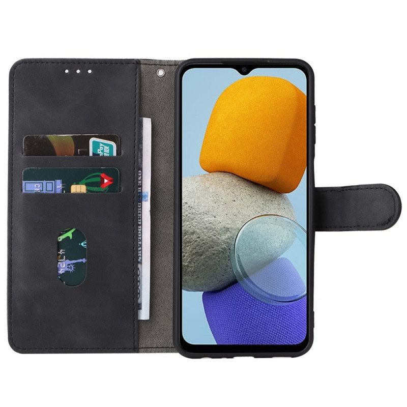 Θήκη Flip Samsung Galaxy M23 5G με κορδονι Skin-touch Strap