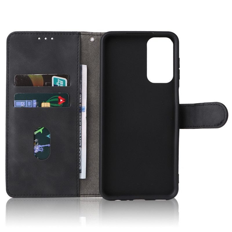 Θήκη Flip Samsung Galaxy M23 5G με κορδονι Skin-touch Strap