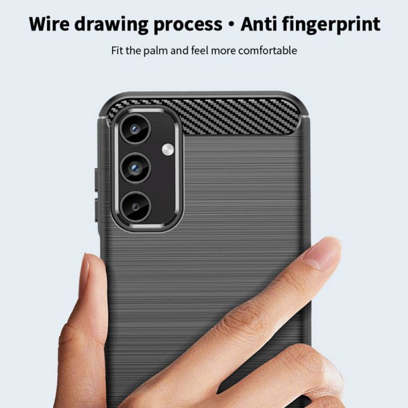 Κάλυμμα Samsung Galaxy A15 Mofi Brushed Carbon Fiber