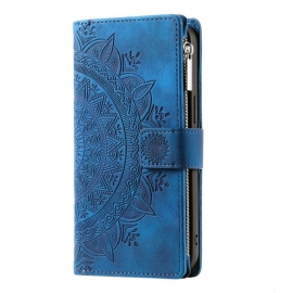 Θηκη Κινητου Samsung Galaxy A15 Θήκες Κινητών Mandala Print Wallet Με Λουράκι