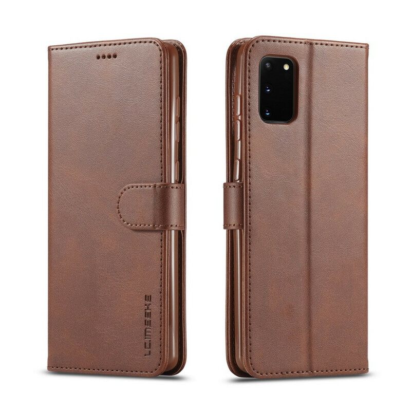 Κάλυμμα Samsung Galaxy S10 Lite Lc.imeeke Leather Effect