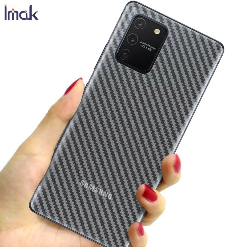 Πίσω Φιλμ Για Samsung Galaxy S10 Lite Carbon Style Imak