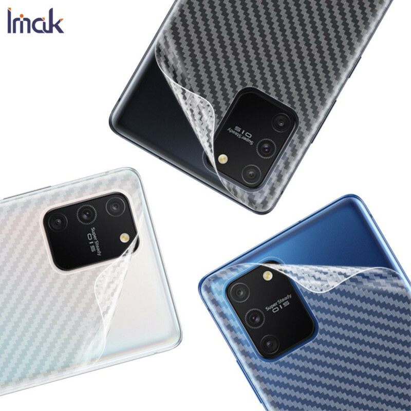 Πίσω Φιλμ Για Samsung Galaxy S10 Lite Carbon Style Imak