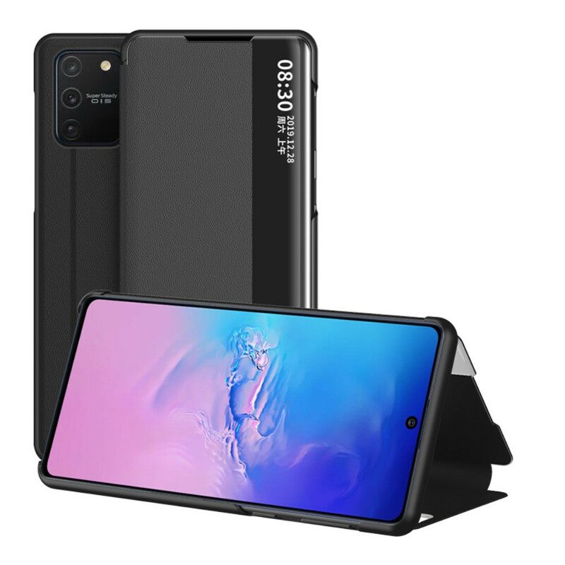 θηκη κινητου Samsung Galaxy S10 Lite Συνθετικό Δέρμα Με Υφή