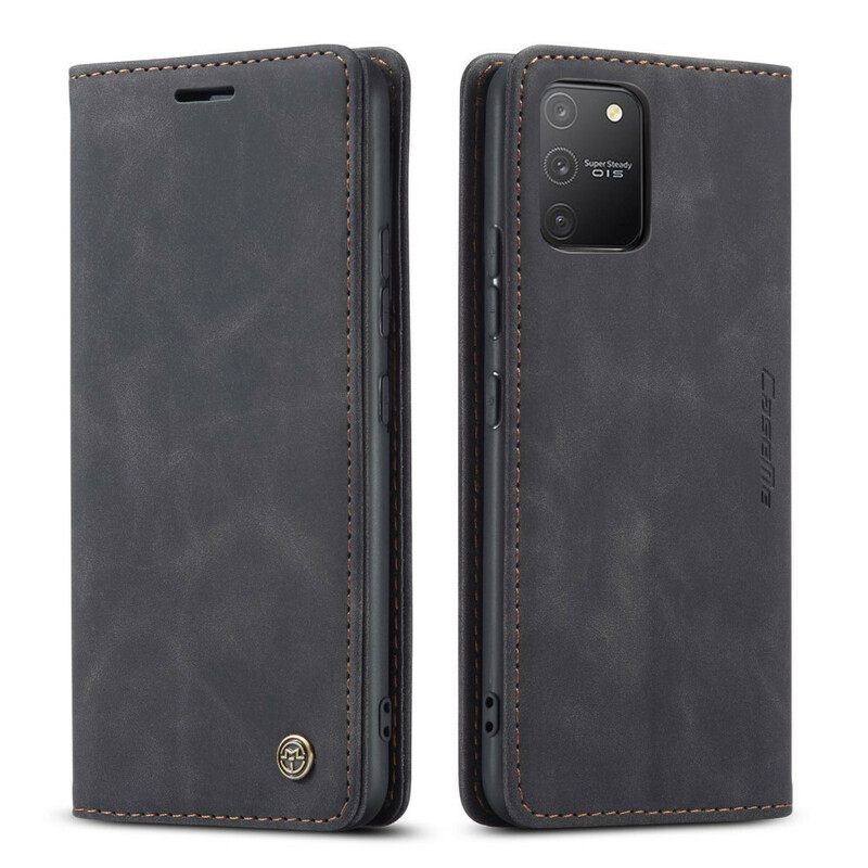 θηκη κινητου Samsung Galaxy S10 Lite Θήκη Flip Caseme Faux Leather