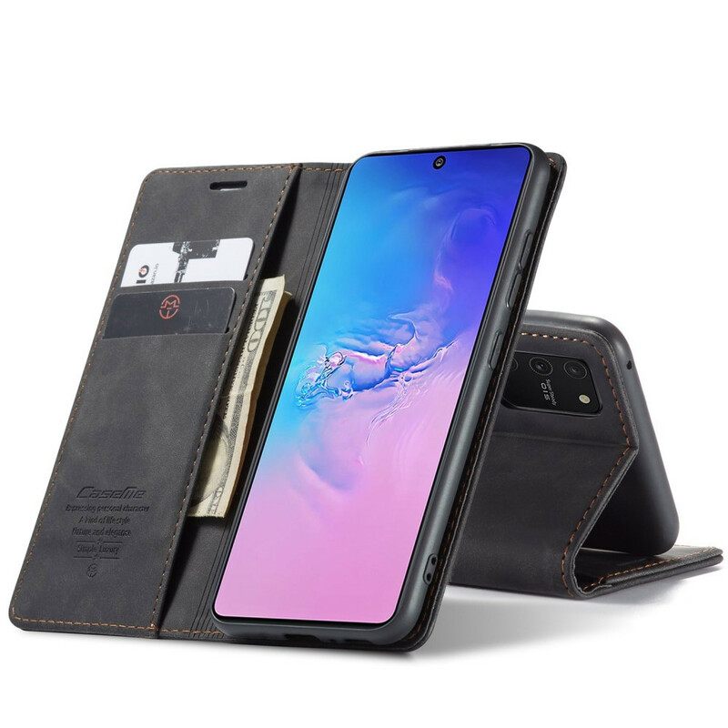 θηκη κινητου Samsung Galaxy S10 Lite Θήκη Flip Caseme Faux Leather