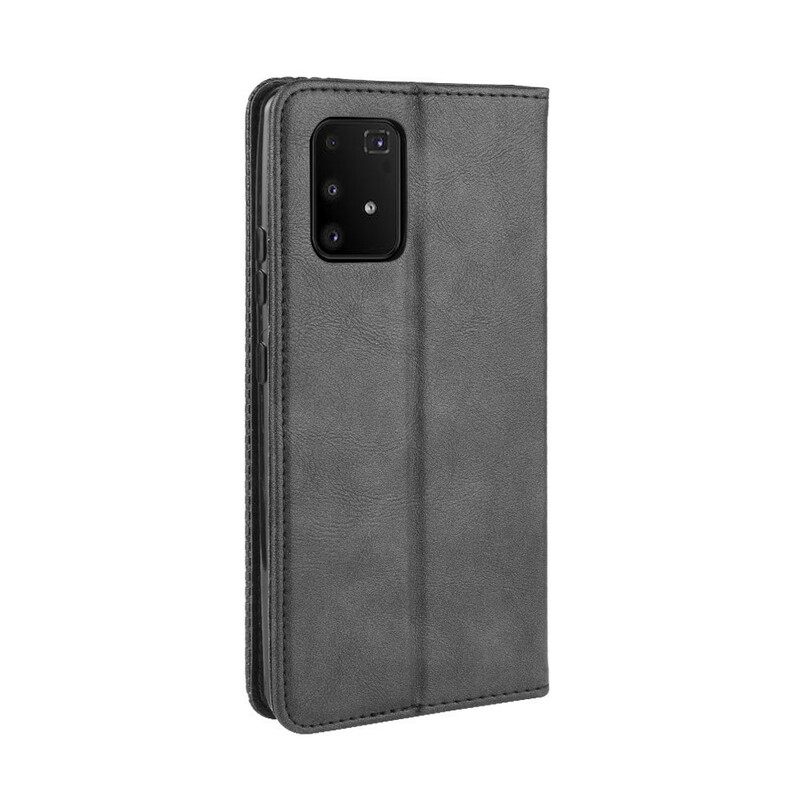 θηκη κινητου Samsung Galaxy S10 Lite Θήκη Flip Στυλιζαρισμένο Vintage Δερμάτινο Εφέ