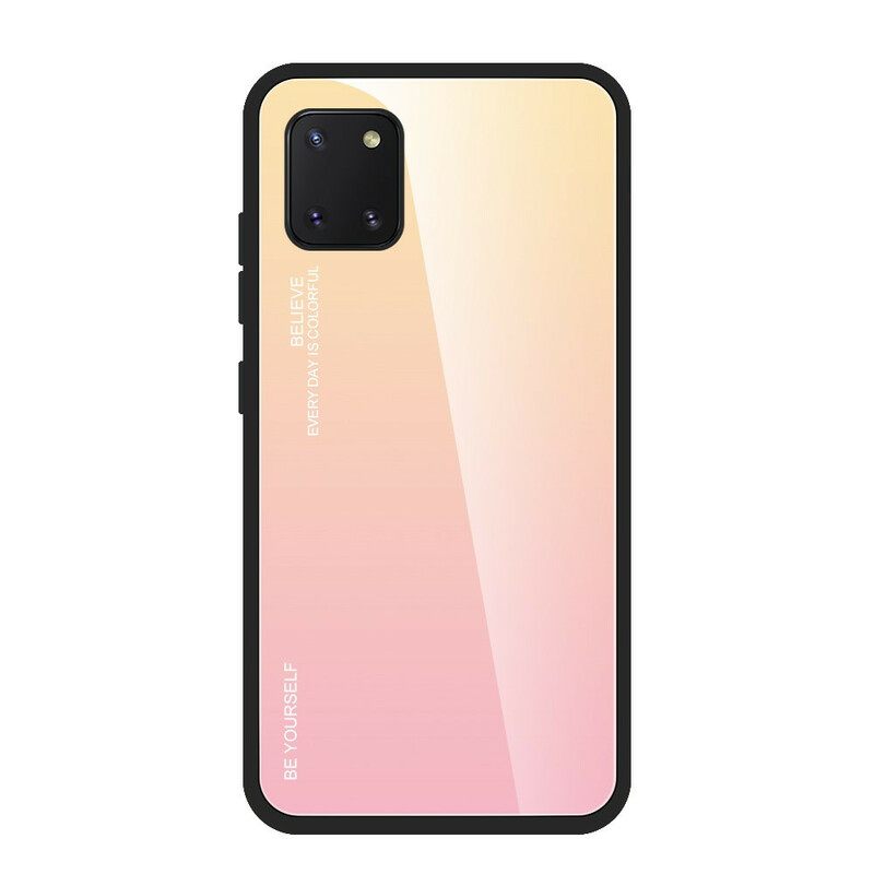 Θήκη Samsung Galaxy S10 Lite Tempered Glass Be Yourself