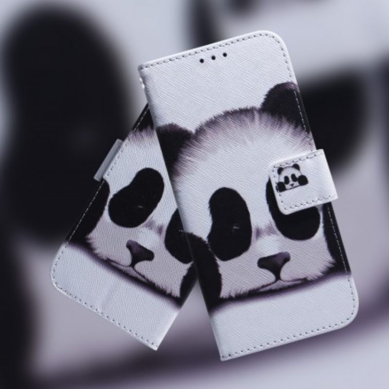 δερματινη θηκη Samsung Galaxy A70 Πρόσωπο Panda