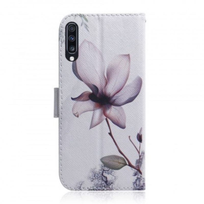 Κάλυμμα Samsung Galaxy A70 Dusty Pink Flower