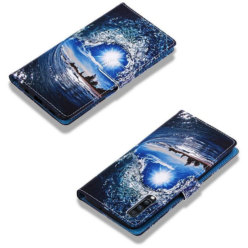 Κάλυμμα Samsung Galaxy A70 με κορδονι Daydreams Lanyard Landscape