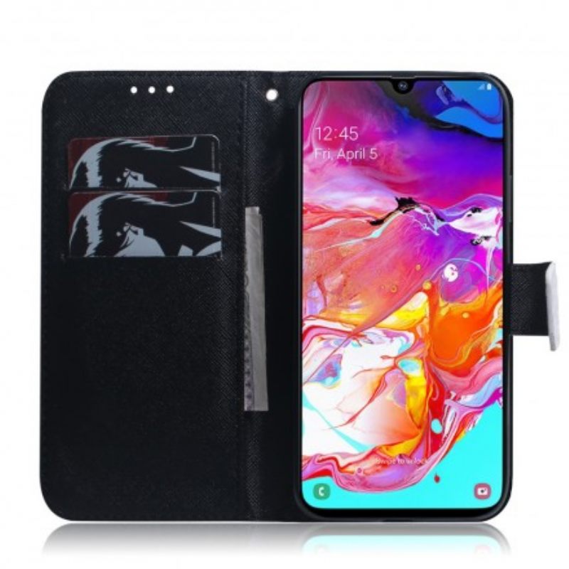 Θήκη Flip Samsung Galaxy A70 Ερνέστο Ο Λύκος