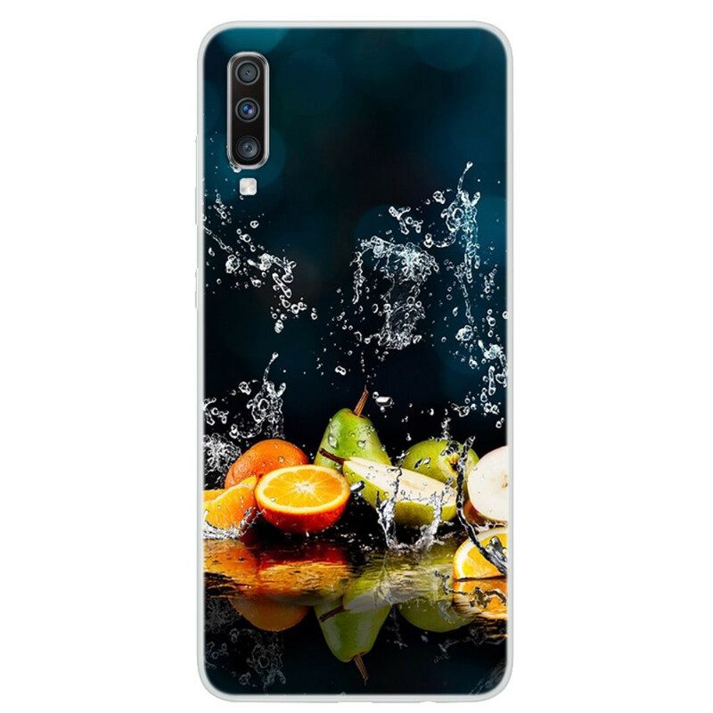 θηκη κινητου Samsung Galaxy A70 Παφλασμός Εσπεριδοειδών