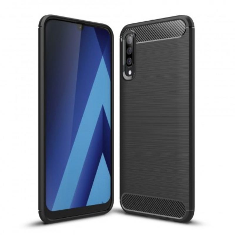 Θήκη Samsung Galaxy A70 Βουρτσισμένη Ίνα Άνθρακα