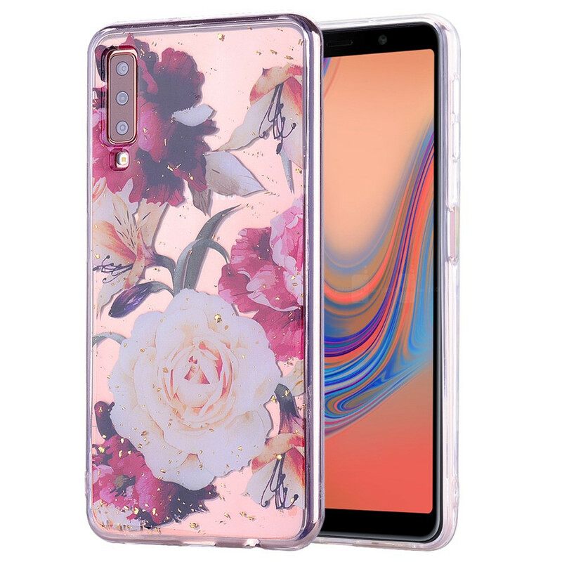 Θήκη Samsung Galaxy A70 Floralies Και Πούλιες