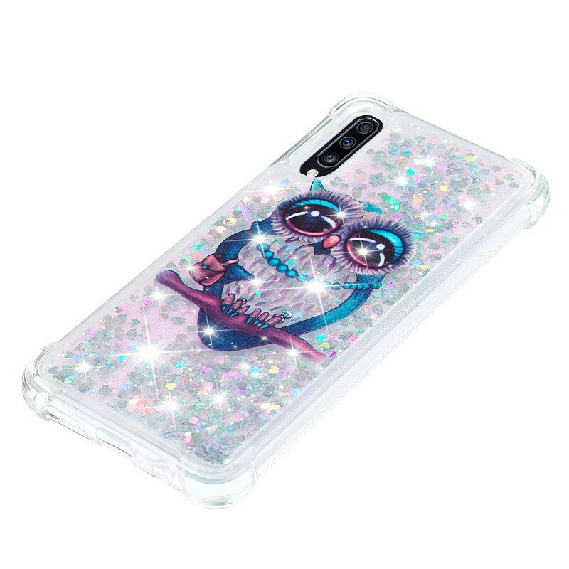 Θήκη Samsung Galaxy A70 Miss Glitter Owl