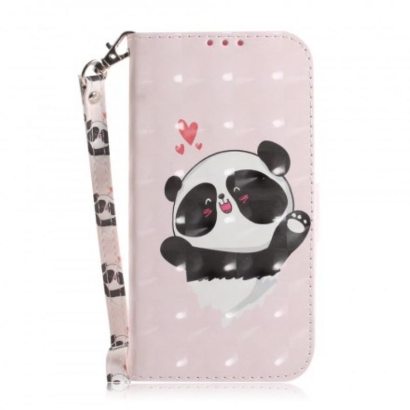 Κάλυμμα Sony Xperia 10 Plus με κορδονι Panda Love Strap