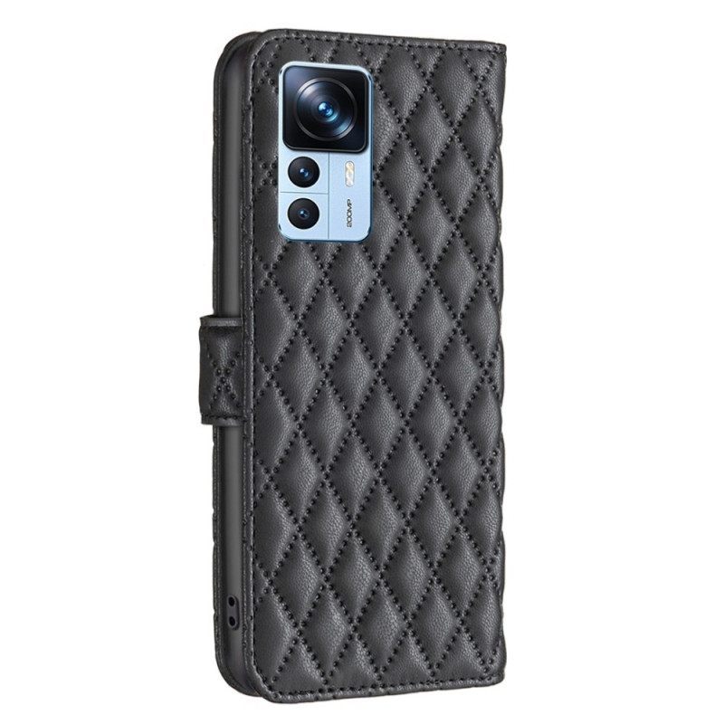 Κάλυμμα Xiaomi 12T / 12T Pro Binfen Color Style Quilted