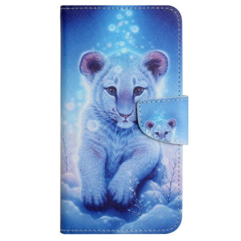 Κάλυμμα Xiaomi 12T / 12T Pro με κορδονι Baby Leopard Με Λουράκι