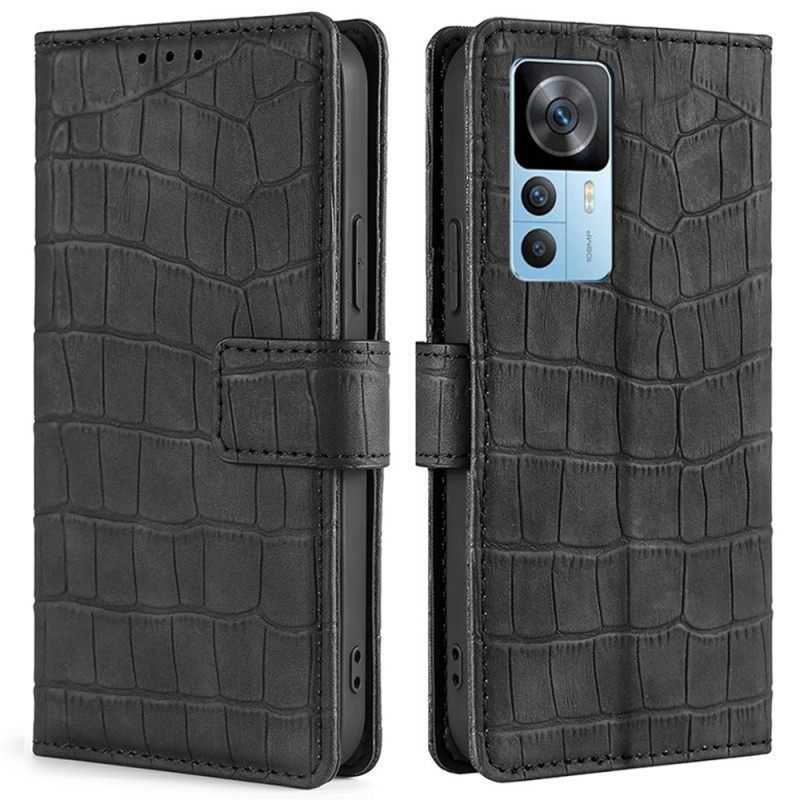 Κάλυμμα Xiaomi 12T / 12T Pro Skin-touch Crocodile