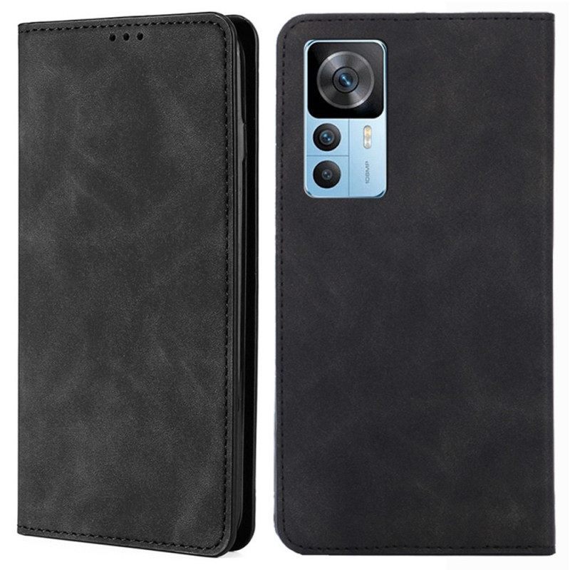 θηκη κινητου Xiaomi 12T / 12T Pro Θήκη Flip Faux Leather Elegance