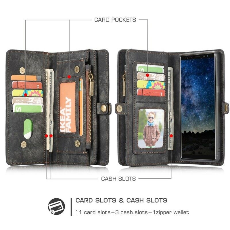 Κάλυμμα Samsung Galaxy Note 9 Caseme Vintage Leather