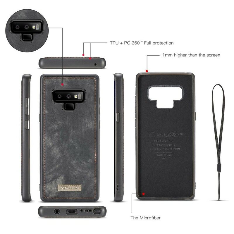 Κάλυμμα Samsung Galaxy Note 9 Caseme Vintage Leather