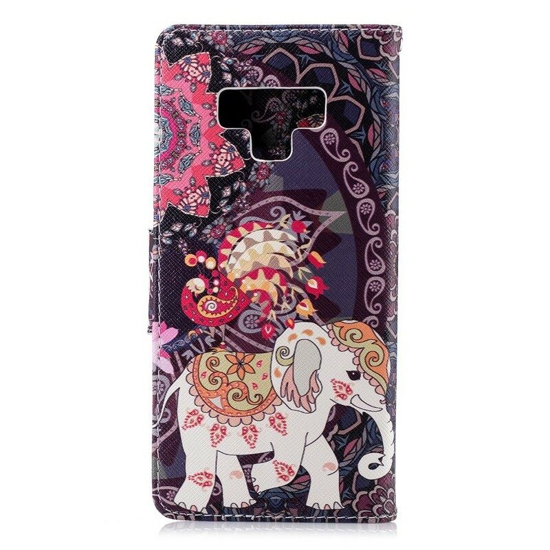 Κάλυμμα Samsung Galaxy Note 9 Mandala Ethnic Elephants