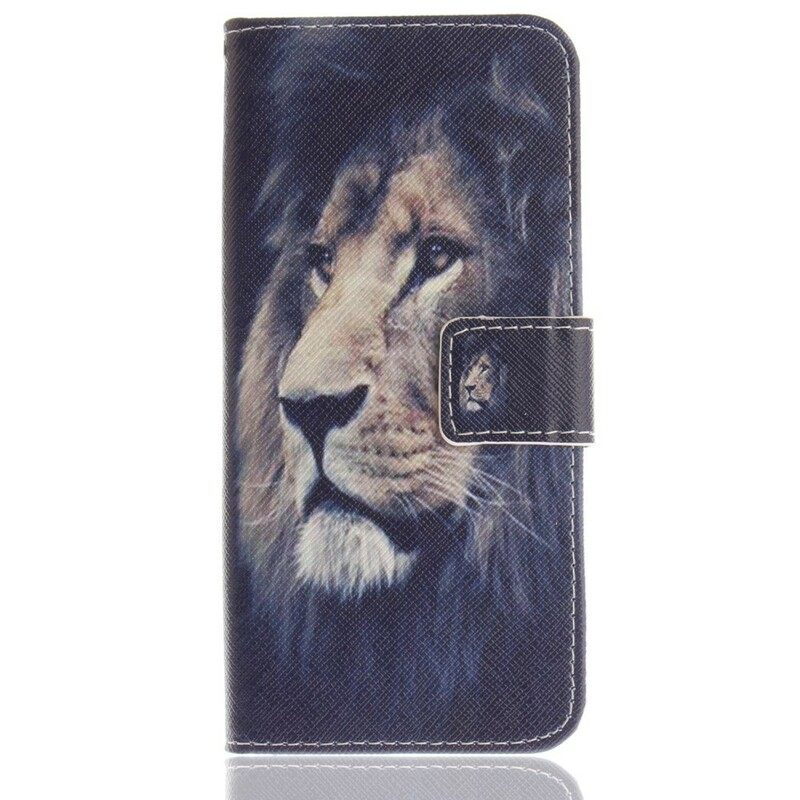 Θήκη Flip Samsung Galaxy S9 Dreaming Lion