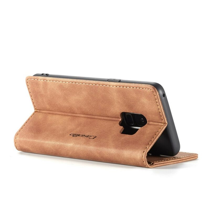 θηκη κινητου Samsung Galaxy S9 Θήκη Flip Caseme Faux Leather