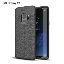 Θήκη Samsung Galaxy S9 Δερμάτινο Εφέ Litchi Double Line