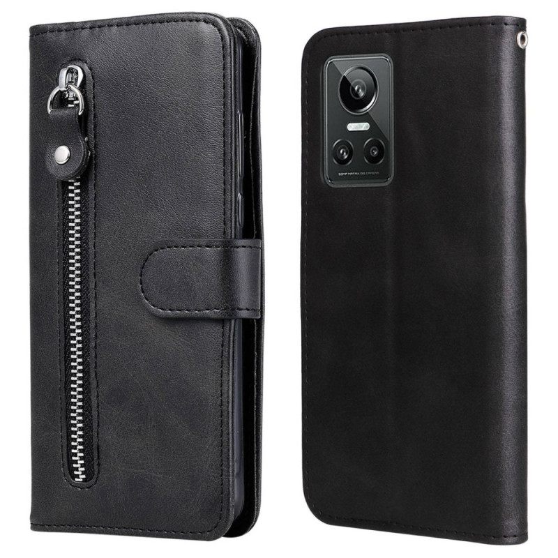 Κάλυμμα Realme GT Neo 3 πορτοφολι Zip Wallet