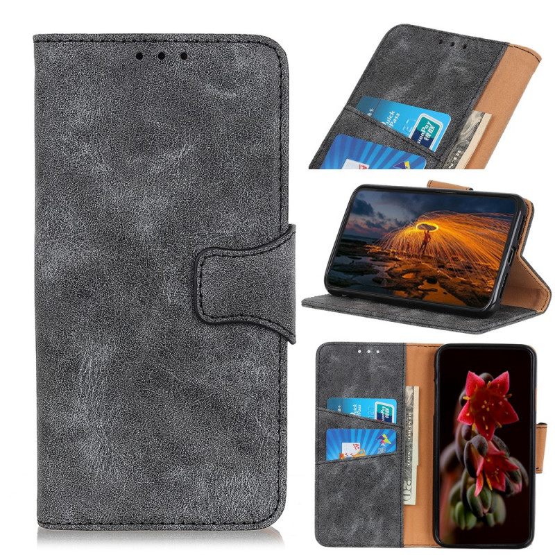 Κάλυμμα Samsung Galaxy A03 Core Vintage Split Leather