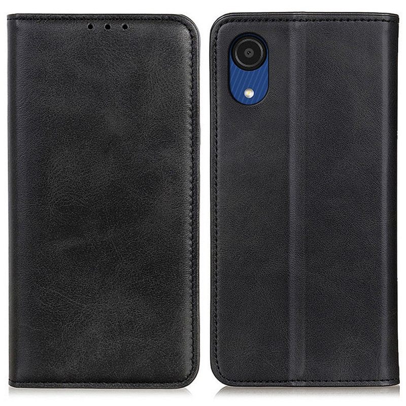 θηκη κινητου Samsung Galaxy A03 Core Θήκη Flip Elegance Split Leather