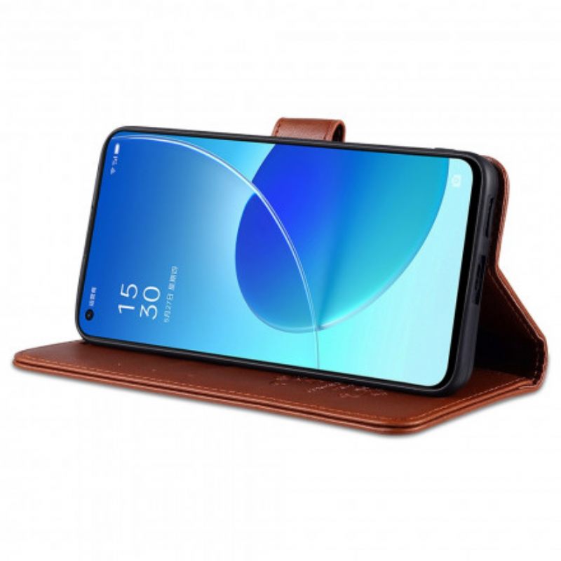 Κάλυμμα Oppo Reno 6 5G Azns Faux Leather