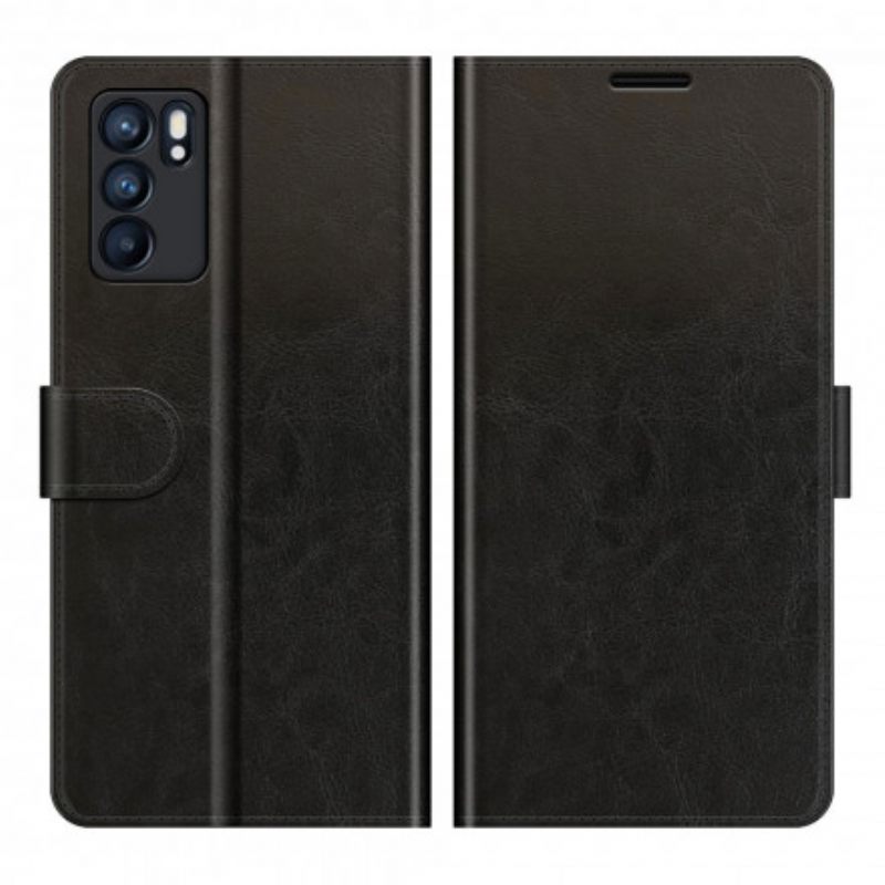 Κάλυμμα Oppo Reno 6 5G Ultra Faux Leather