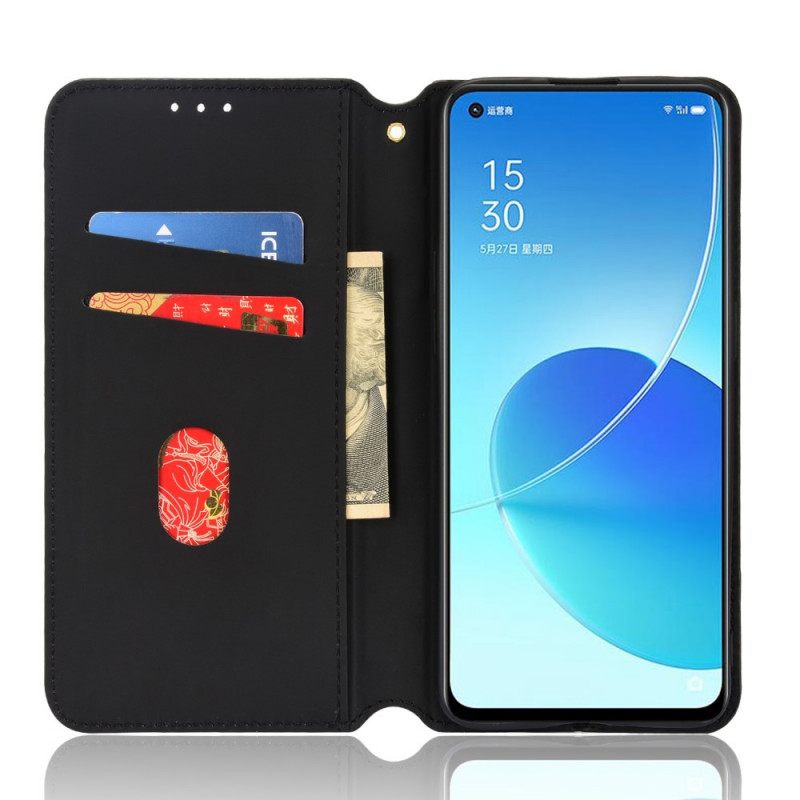 θηκη κινητου Oppo Reno 6 5G Θήκη Flip 3d Diamond Leather Effect