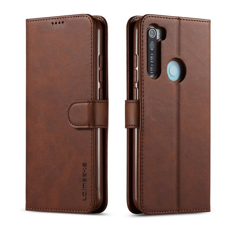 Κάλυμμα Xiaomi Redmi Note 8T Lc.imeeke Leather Effect