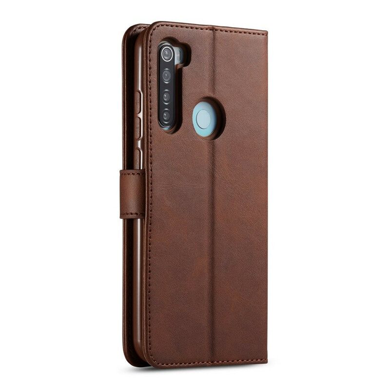 Κάλυμμα Xiaomi Redmi Note 8T Lc.imeeke Leather Effect