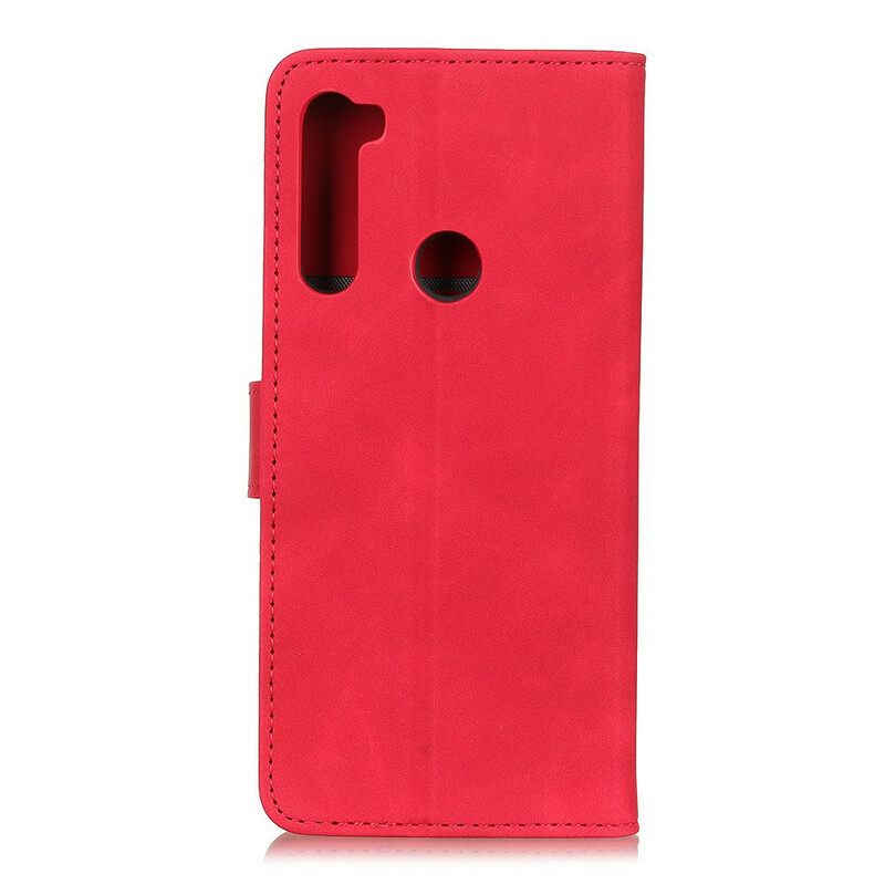 Κάλυμμα Xiaomi Redmi Note 8T Ματ Vintage Δερμάτινο Εφέ Khazneh