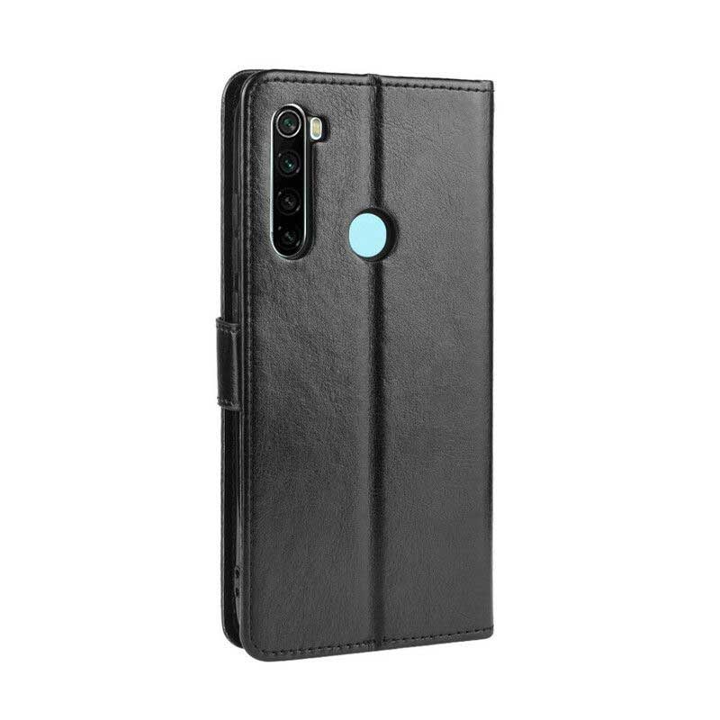 Θήκη Flip Xiaomi Redmi Note 8T Λαμπερό Συνθετικό Δέρμα