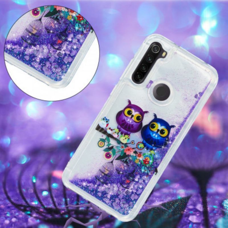 θηκη κινητου Xiaomi Redmi Note 8T Glitter Owls