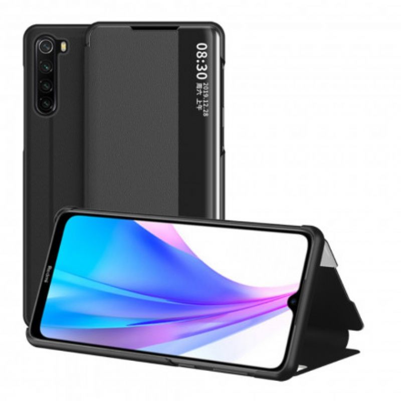 θηκη κινητου Xiaomi Redmi Note 8T Συνθετικό Δέρμα Με Υφή