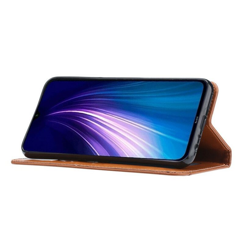 θηκη κινητου Xiaomi Redmi Note 8T Θήκη Flip Θήκη Κάρτας Από Συνθετικό Δέρμα