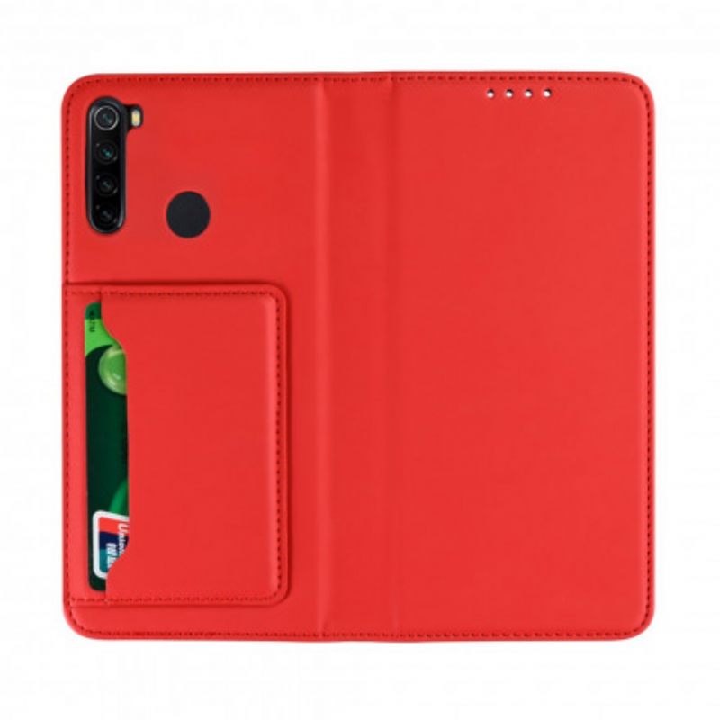 θηκη κινητου Xiaomi Redmi Note 8T Θήκη Flip Κάτοχος Κάρτας Υποστήριξης