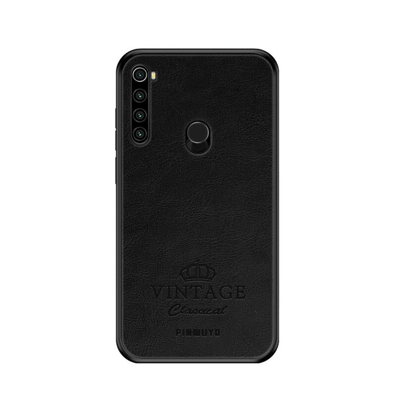 θηκη κινητου Xiaomi Redmi Note 8T Vintage Δερμάτινο Εφέ Pinwuyo