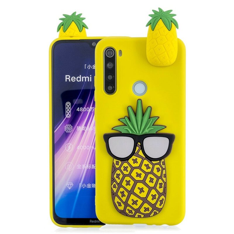 Θήκη Xiaomi Redmi Note 8T 3d Ανανάς