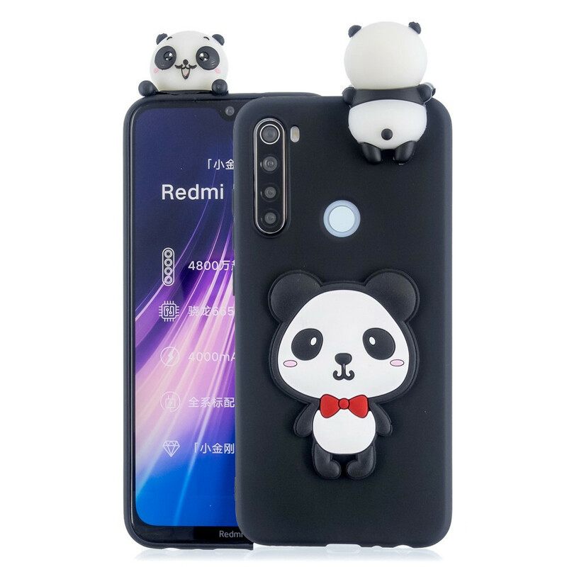 Θήκη Xiaomi Redmi Note 8T 3d Panda Μου