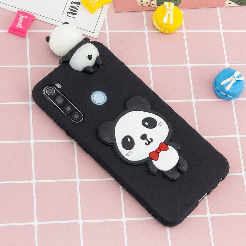 Θήκη Xiaomi Redmi Note 8T 3d Panda Μου